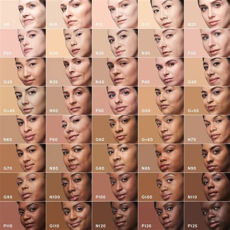 foundations with wide ranges makeup brands with 40 shades