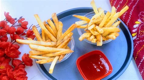 crispy french fries recipe homemade crispy fries recipe restaurant style french fries youtube