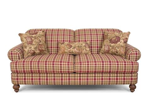 red plaid couch great for my primitive living room country sofas