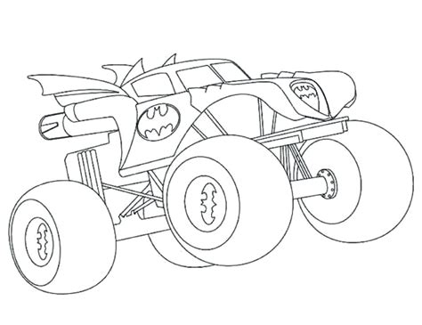 coloring picture monster truck colouring pages  print coloring home