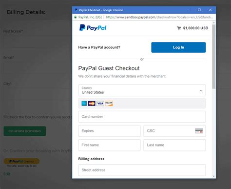 paypal express checkout payment gateway wp travel engine