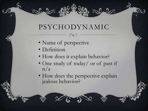Ppt Psychological Perspectives Powerpoint Presentation Free Download