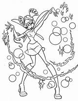 Winx sketch template