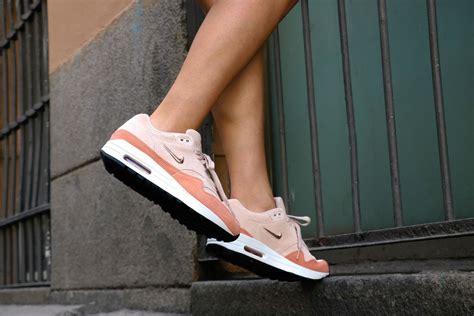 An On Feet Look At The Nike Women’s Air Max 1 Premium Sc Guava Ice An
