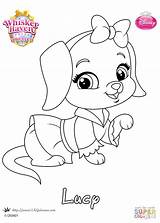 Coloring Haven Whisker Lucy Pages Princess sketch template