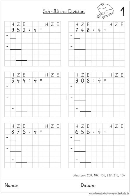 mathe arbeitsblatt division wwwinf inetcom