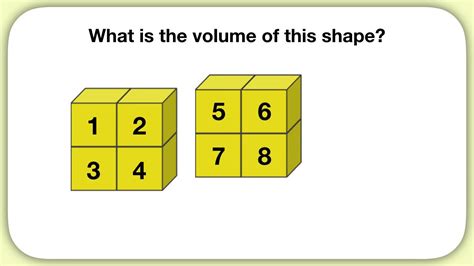 intro  volume counting unit cubes youtube
