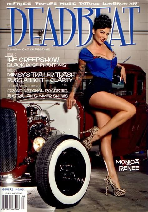 Deadbeat Magazine 13 Hot Rod Rat Pinup Rockabilly Custom