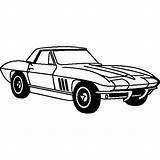 Chevrolet Stingray Evs Kidsplaycolor Coloriages sketch template