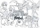 Smash Bros Pages Coloring Super Flash Getcolorings Color Getdrawings Printable sketch template