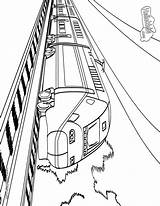 Coloring Train Pages Subway Big Printable Color Kids Speed High Railway Print Freight Cliparts Sheet Gof Source Collections Transportation sketch template