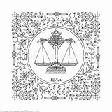Libra Coloring Pages Zodiac Element Getcolorings Printable Color Print Getcoloringpages sketch template