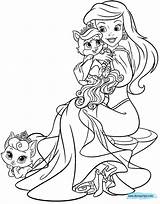 Coloring Pages Disneyclips Disney Ariel Gif Princess sketch template