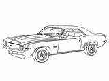 Pages Coloring Camaro Chevy Nova Car 1969 Adult Old Cars Chevrolet School Classic Drawings Coloringpages4u Truck Template Sheets Mustang Book sketch template