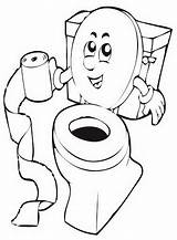 Klo Colorare Inodoros Potty Malvorlage Toilette Malvorlagen Misti 05b Disegni Closet Immagine sketch template