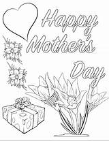 Coloring Pages Printable Mother Mothers Color Sheets Print Kids Mom Pdf Cute Page2 Click Give Thehousewifemodern sketch template