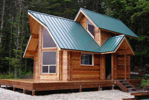 small cabin kit cozy log home  unique roof designs  artistic nice design  inspiration