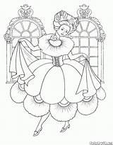 Bal Princesa Princesse Prinzessin Colorare Ballo Colorkid Ball Principessa Kolorowanka Malvorlagen Disegni Princesas Księżniczka Baile Katze Princesses Balu Reine Roi sketch template