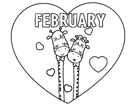 february coloring pages  kindergarten kindergarten coloring pages
