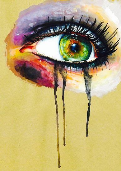 Resultado De Imagen De Dibujo De Ojos Llorando Eye Painting Eye Art