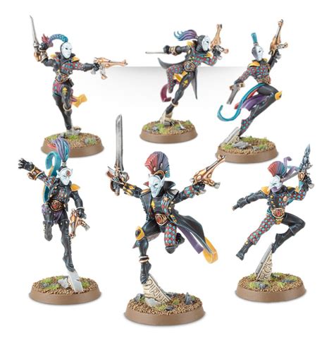 harlequin troupe warhammer  armies  aeldari jeux  dragons