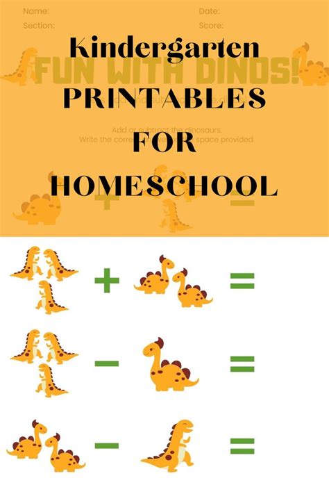 worksheets  kindergarten printables