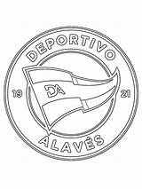 Deportivo Alaves Colouring Alavés Coloringpage Ca Pages Coloring Teams Soccer Spanish Colour Check Category sketch template