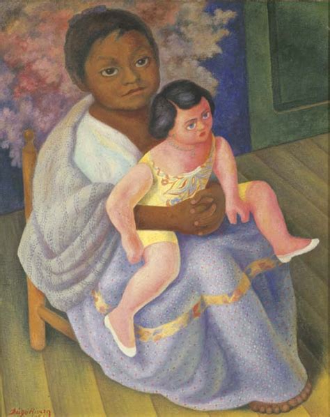 Diego Rivera Mexican 1886 1957 Niña Con Muñeca Christie S