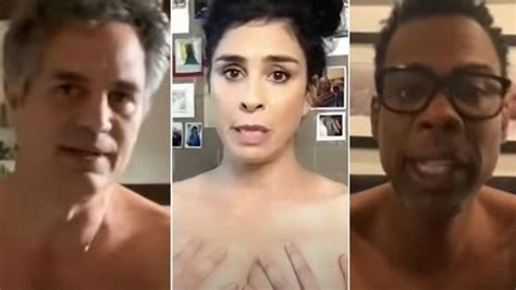 celebrities get naked in cringe video reminding people to