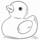 Duck Coloring Rubber Drawing Pages Draw Printable Step Sketch Kids Preschool Supercoloring Sheets Tutorials Template Paper Colouring Easter Line Print sketch template