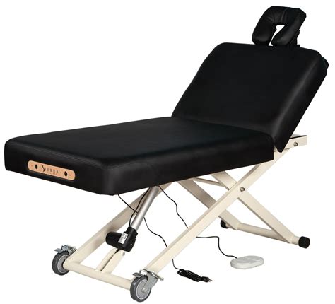 sierracomfort standard 2 section electric lift massage table sc 3001