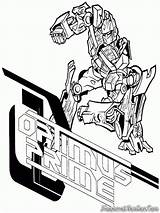 Optimus Transformers Mewarnai Robot Sketsa Wheeljack sketch template