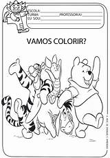 Colorir Atividade Pronta Ensinar sketch template