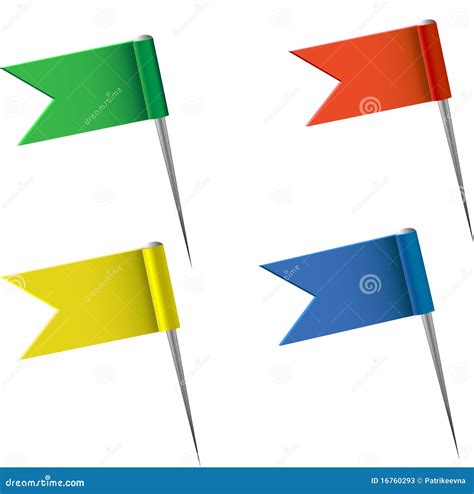 map flags stock vector illustration  object pins