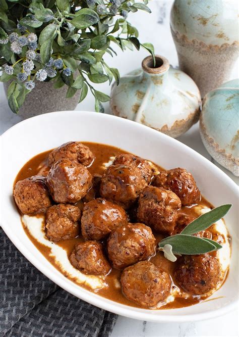 Veal Meatballs With Sage And Marsala Italian Food Forever Deborah