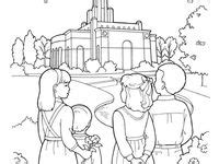 church coloring pages