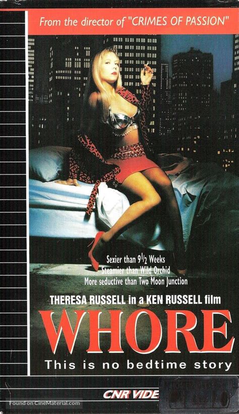 whore 1991 vhs movie cover