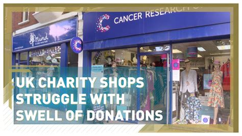 uk charity shops overwhelmed  donations  short  volunteer staff