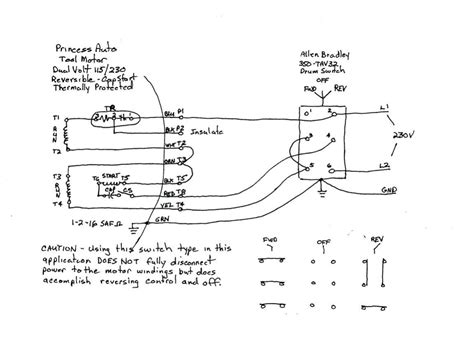 dayton electric motor wiring diagram wiring  reversable motor   dayton drum switch home