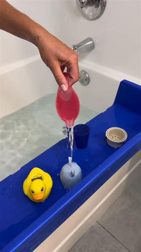 Tub Topper® Bathtub Splash Guard Play Shelf Area Toy Tray Caddy Holder