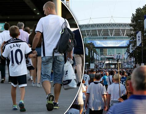 Spurs Fans Take Over Wembley Sport Galleries Pics Uk