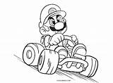 Mario Kart Cool2bkids Malvorlagen sketch template