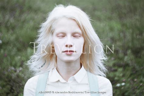 Trevillion Images Alexandra Bochkareva Dreamy Pale Blonde Girl In