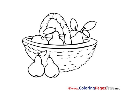 basket  printable coloring pages