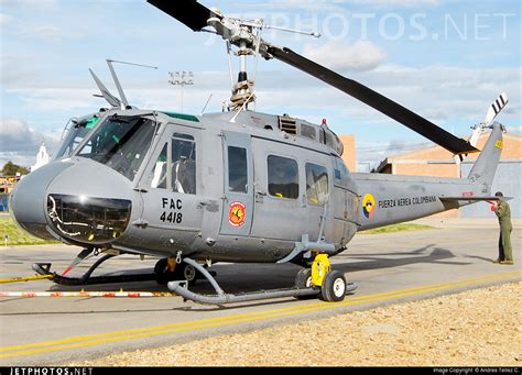 Fac4418 Bell Uh 1h Huey Ii Colombia Air Force