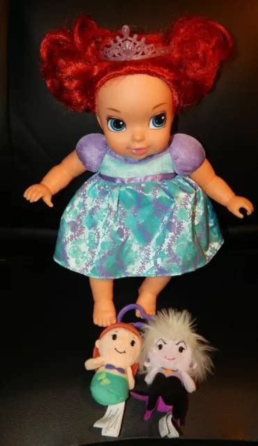 disney   mermaid   baby princess ariel doll  jakks
