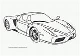 Coloring Ferrari Pages Popular sketch template