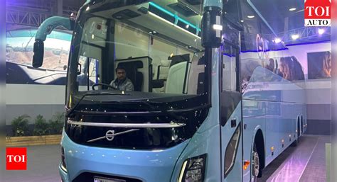 Volvo Eicher Cv Unveils Indias Longest Electric Bus And Last Mile