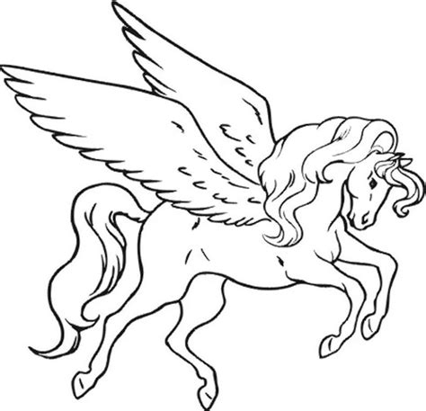 flying unicorn coloring pages coloringmecom