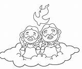 Trinity Coloring Pages Holy Printable Getcolorings Color Adult Kids Print Colorin sketch template